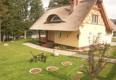 Ferienhaus mit Hund an Ostseeküste Polens